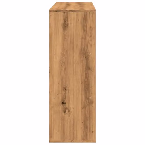 vidaXL Artisan Oak Book Cabinet and Room Divider in Brown, W: 100 cm, D: 33 cm, H: 94.5 cm – 4