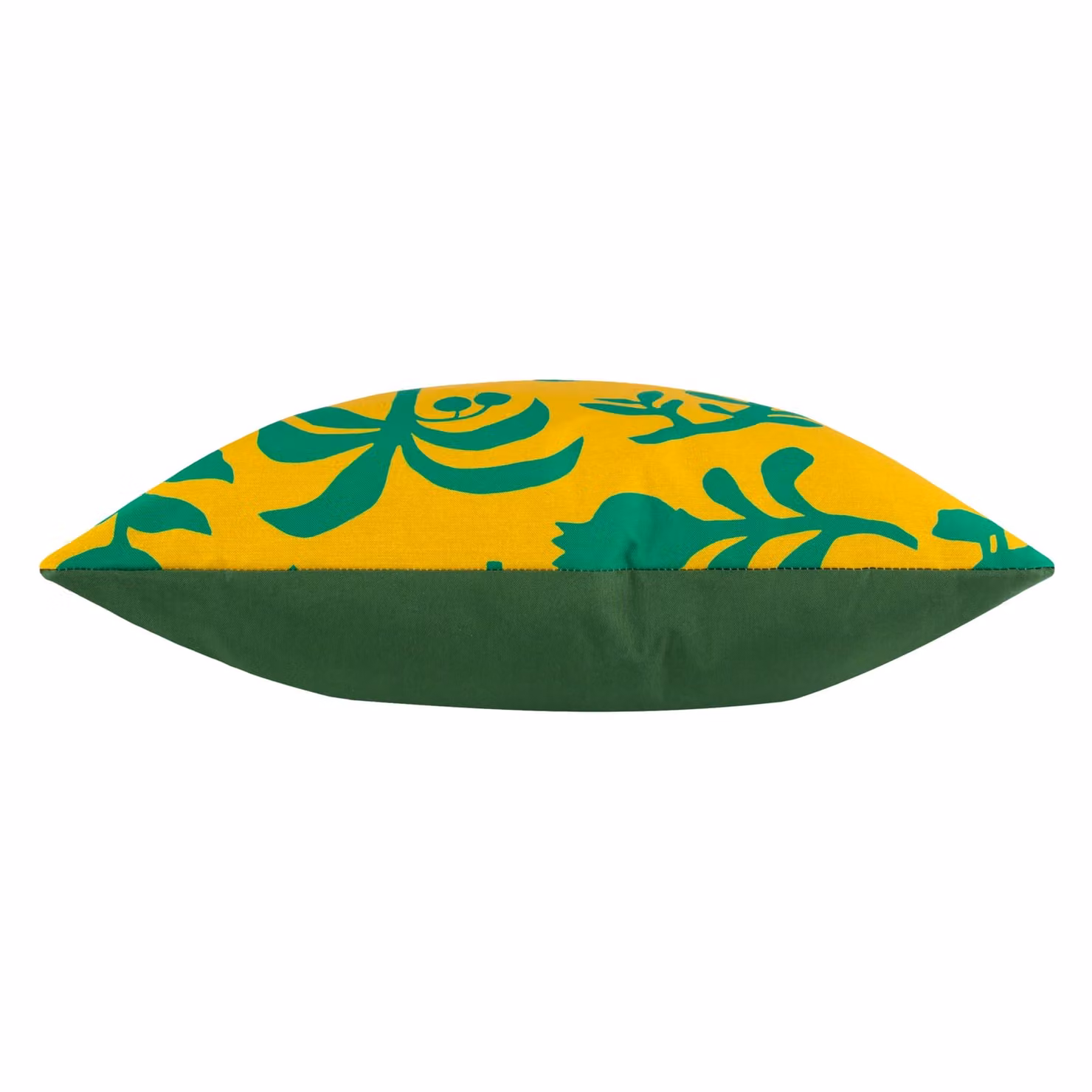 Marula Tropical Floral Outdoor Cushion, Petrol and Turquoise, W/D/H: 43 x 43 x 43 cm – 3