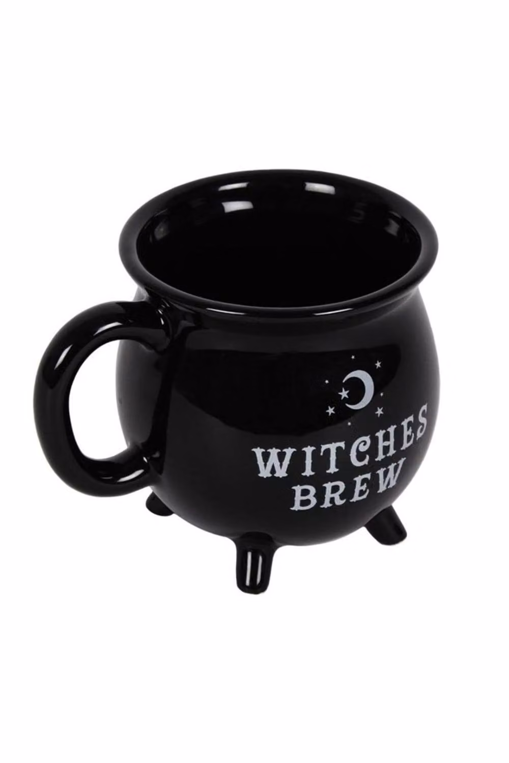 KDMD Witches Brew Cauldron Mug in Black Bone China – 3
