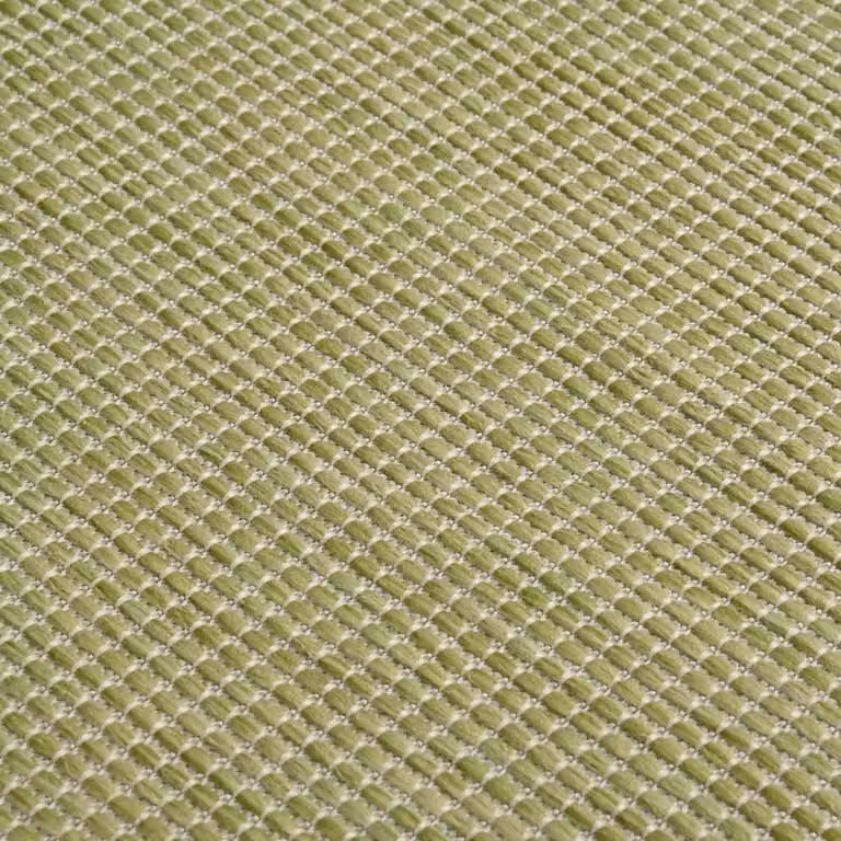 Berkfield Home Green Outdoor Flatweave Rug, W: 200 cm, D: 280 cm