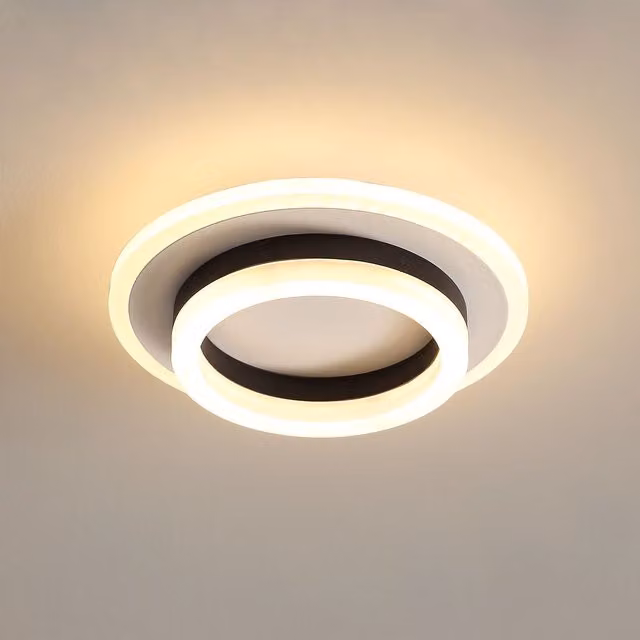 COMELY Modern Round LED Ceiling Light, 24W, 2600LM, Warm White 3000K – 1