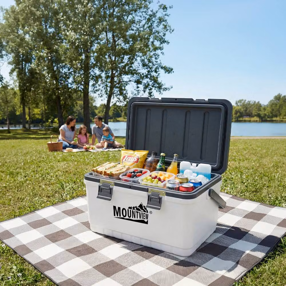 Mountview 22L Portable Cool Box in White – 2