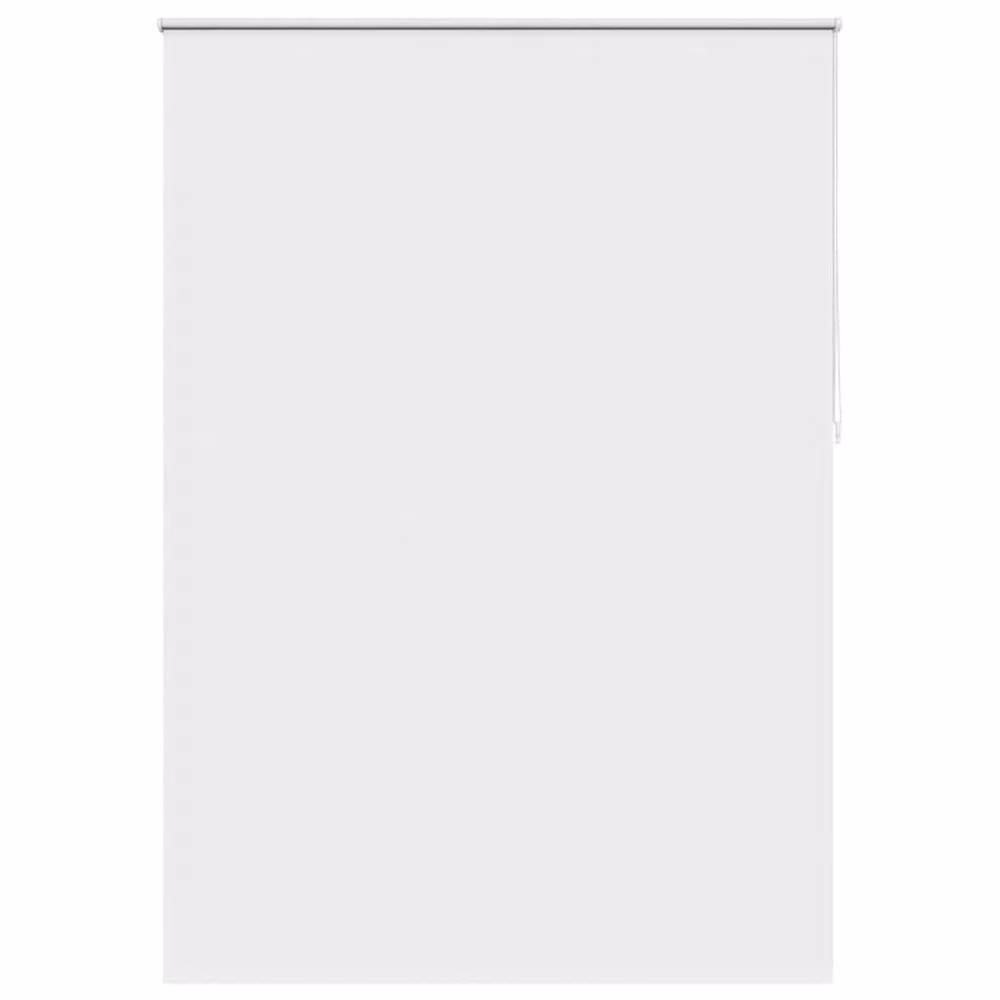 Berkfield Home White Blackout Roller Blind, Thermal Insulating, W: 140 cm, H: 230 cm