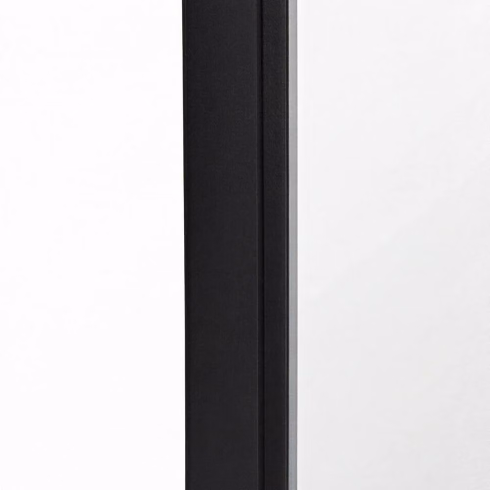 Yezi Modern Rectangular Wall Mounted Bathroom Mirror with Black Metal Frame, W: 50 cm, H: 75 cm – 4