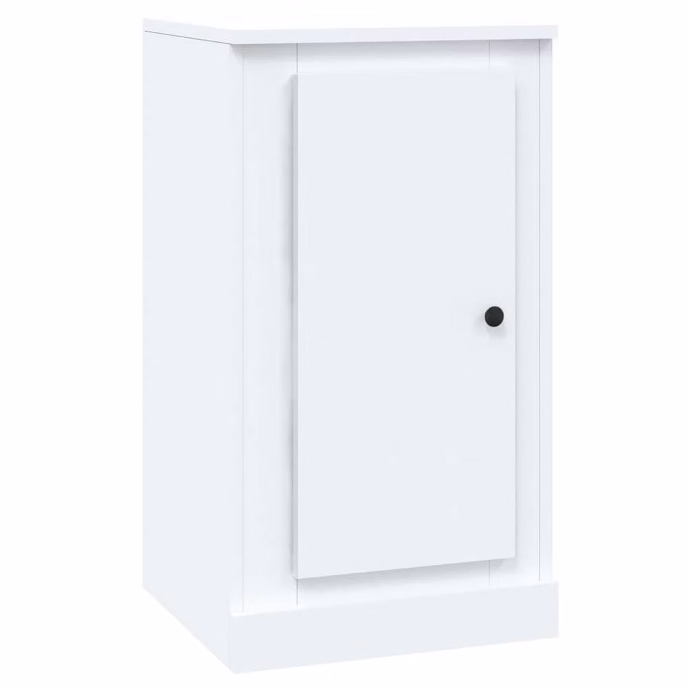 Berkfield Home White Classic Sideboard in MDF, W/D/H: 37.5 x 35.5 x 67.5 cm – 2