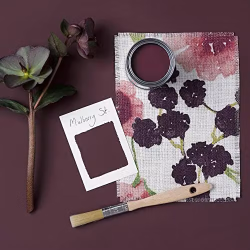 Rust-Oleum Mulberry Street Purple Matt Water-Based Bathroom Wall and Ceiling Paint, 2.5L – 2