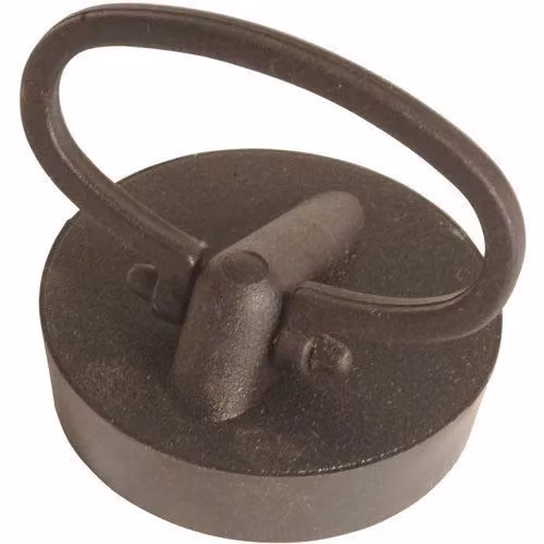 McAlpine Black Plastic 1.5 inch PVC Plug with Handle – 4