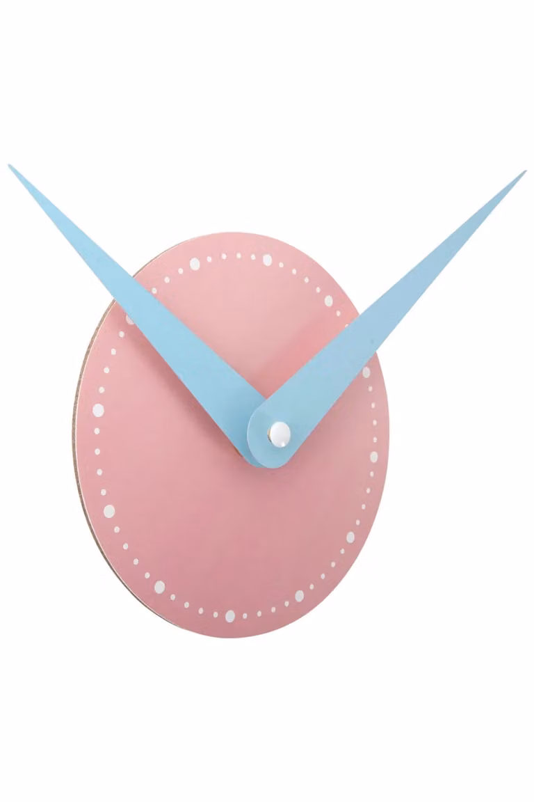 Present Time Karlsson DIY Chica Multicolour Round Wall Clock, Diameter: 60 cm