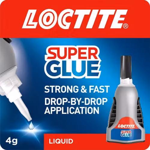 Loctite Super Glue Liquid Control, Transparent Cyanoacrylate All Purpose Glue, 4 g – 2