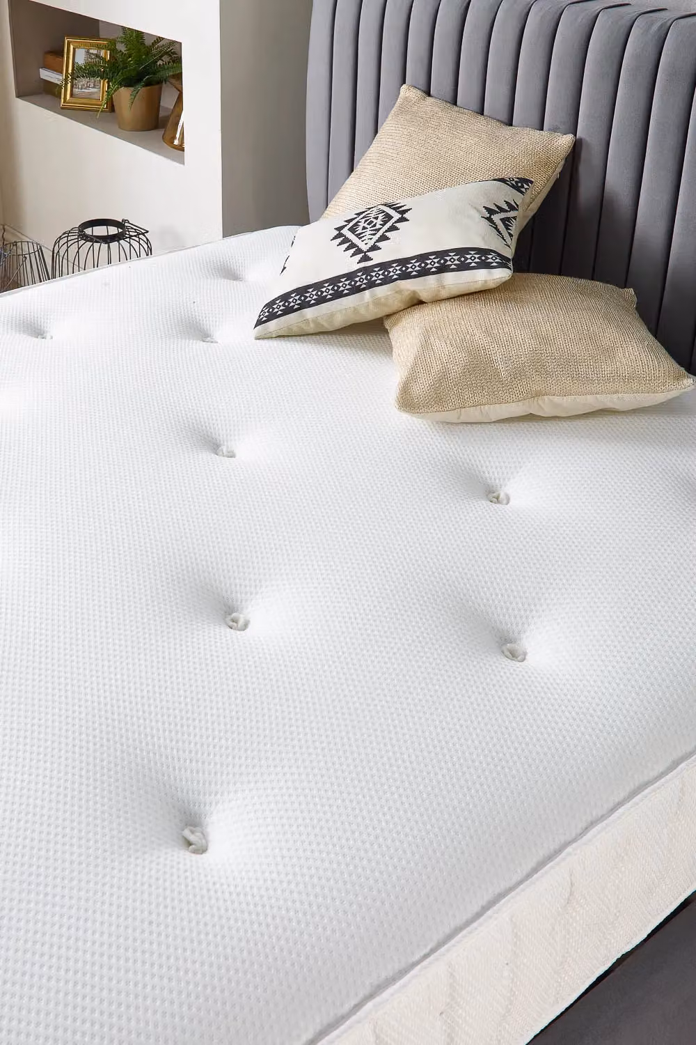 Aspire True Hybrid Natural and Memory Pocket+ Mattress in White, Small Single – 2