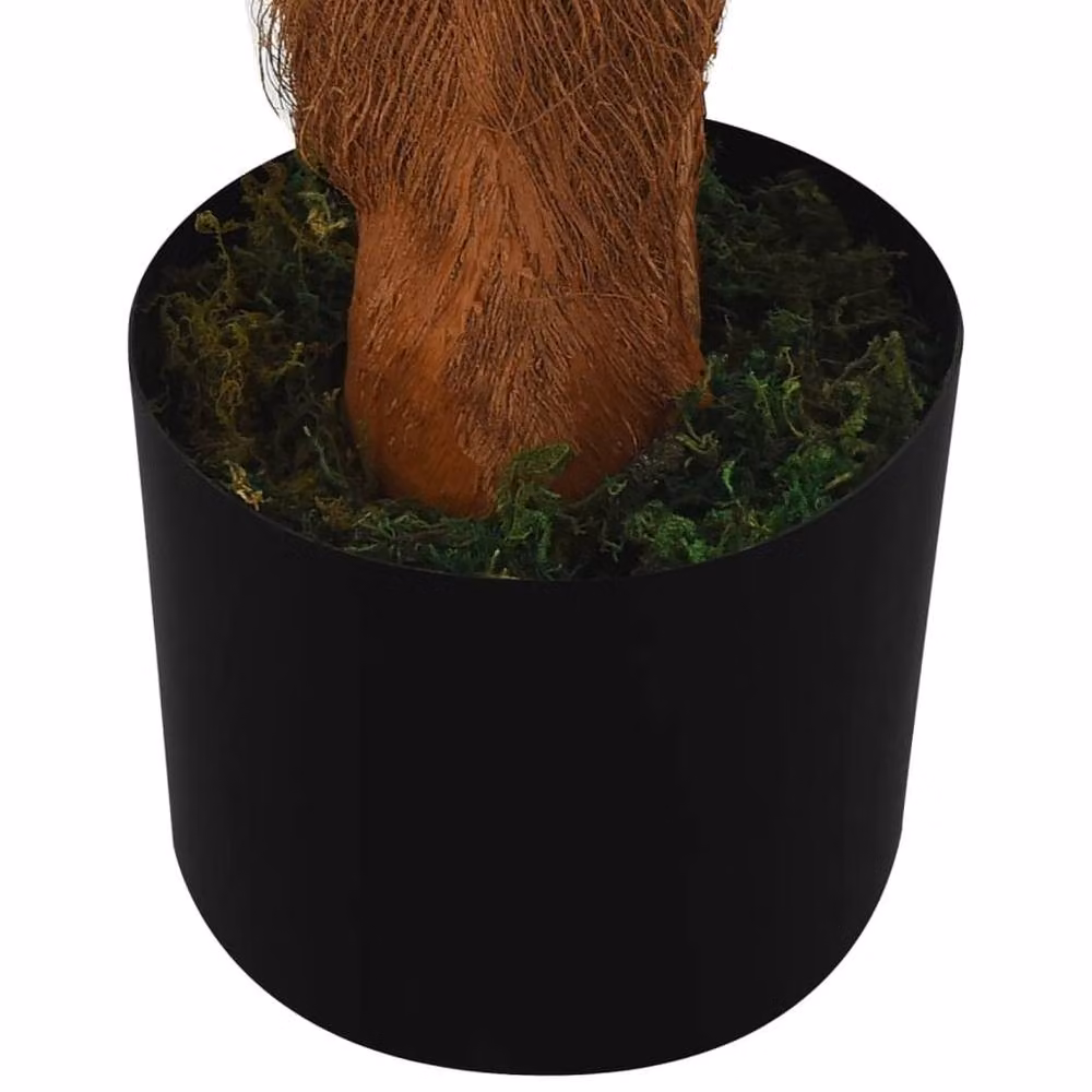 Berkfield Home Artificial Cycas Palm with Pot, Green, Height: 160 cm – 4