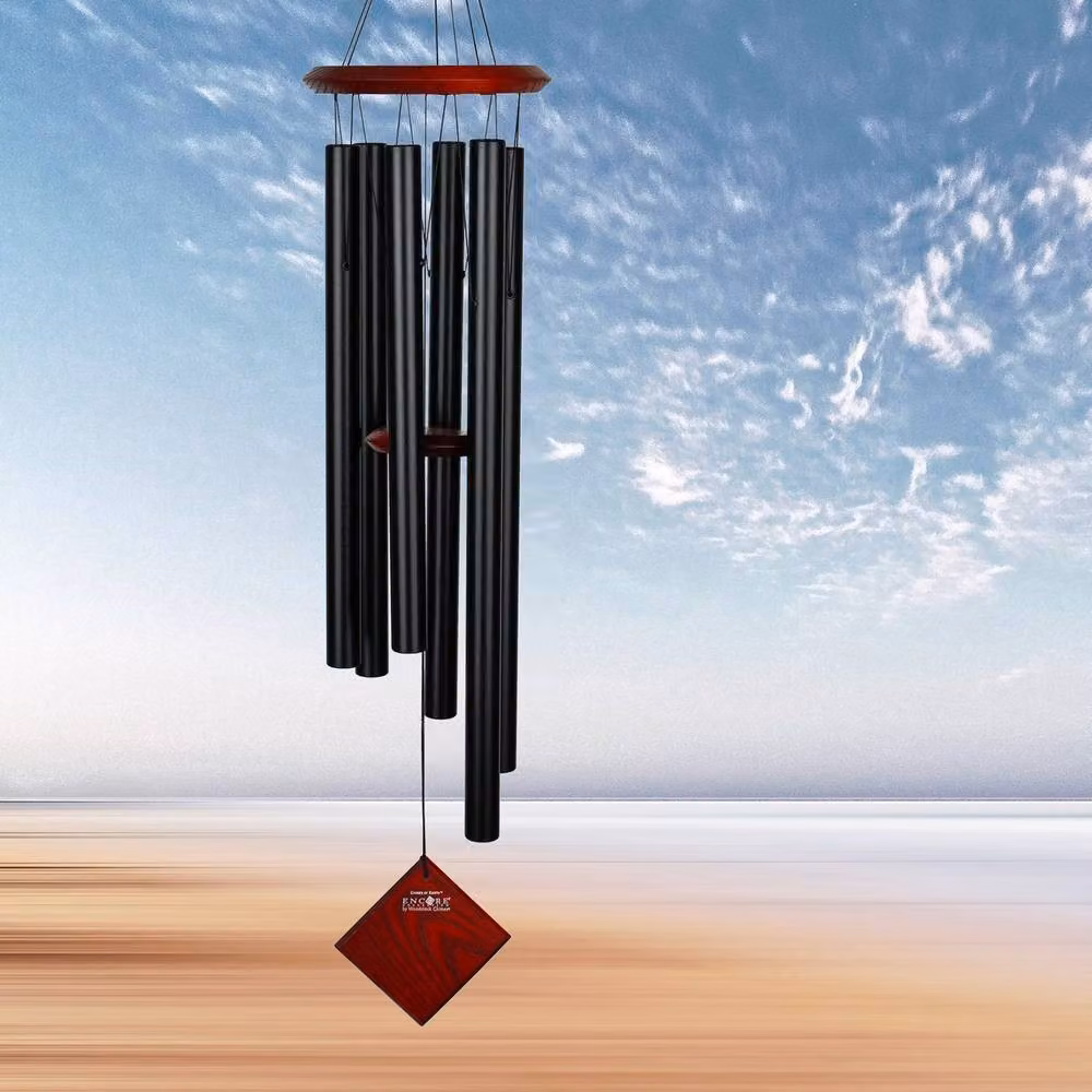 Woodstock Chimes Chimes of Earth Wind Chime in Black – 3