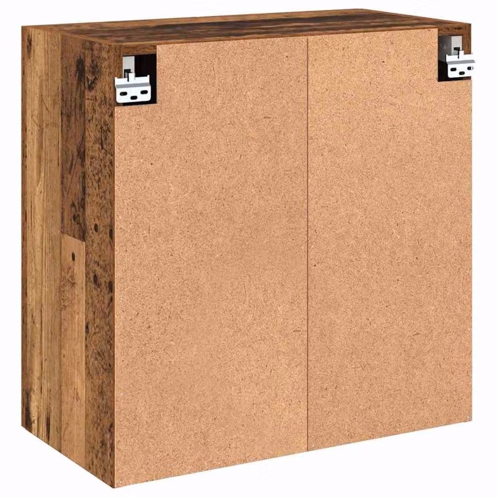 Berkfield Home Wall Mounted Cabinet in Old Wood Brown, W/D/H: 60 x 31 x 60 cm – 5