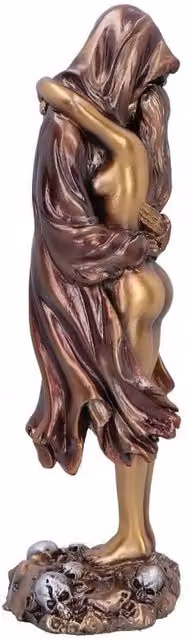 Nemesis Now Final Embrace Reaper Metallic Tabletop Ornament in Bronze