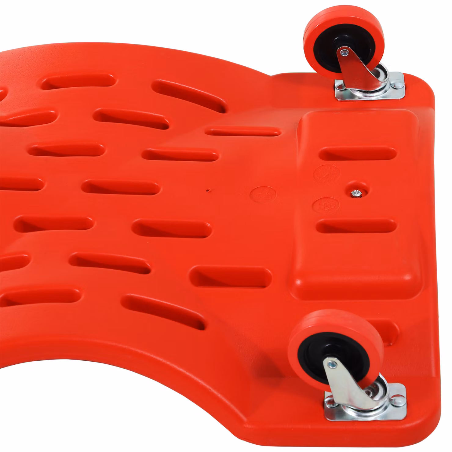 DURHAND Mechanic Vehicle Creeper with Padded Headrest and Tool Tray, Red – 5