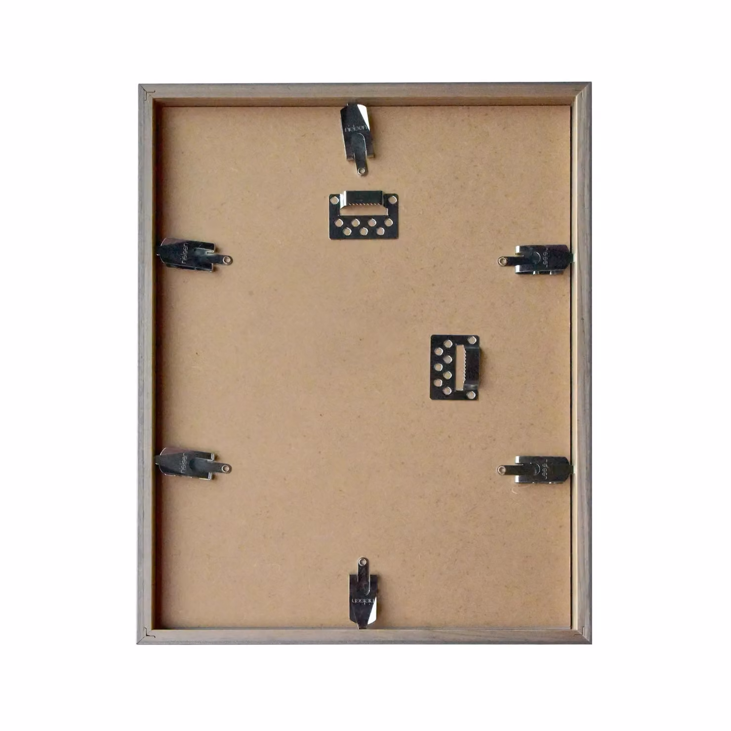 Nielsen Design Quadrum Square Wooden Picture Frame in Black with Glass Front, 50 x 50 cm – 3
