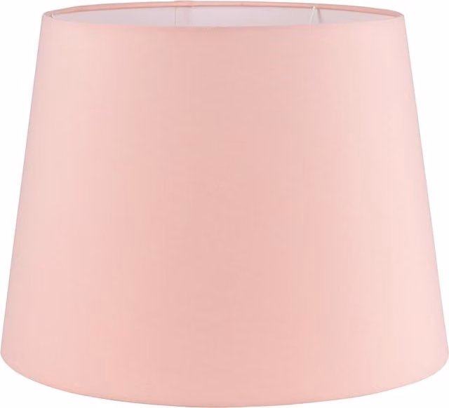 Aspen XL Pink Fabric Cone Floor Lamp Shade