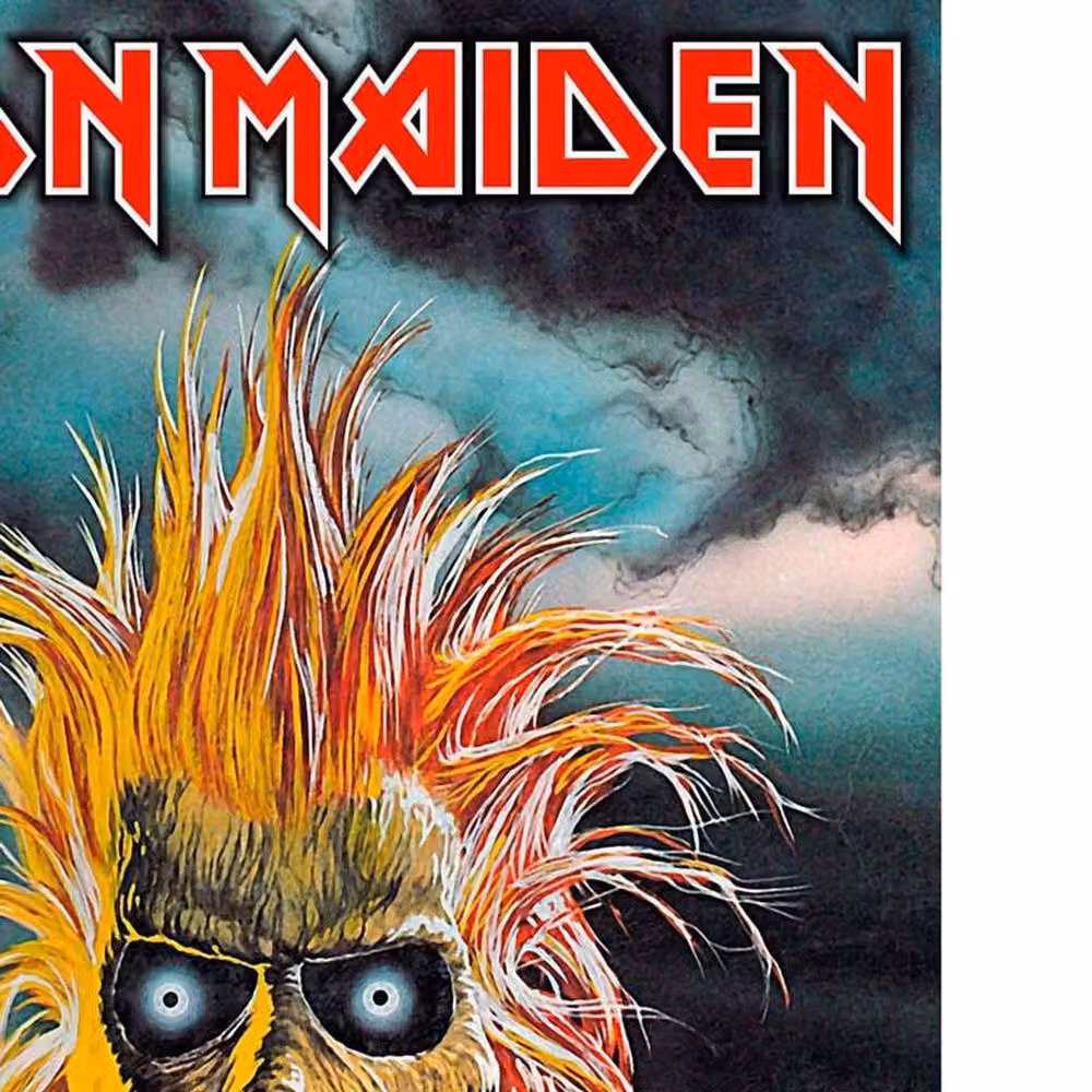 Iron Maiden Multicolour Polyester Album Poster – 2