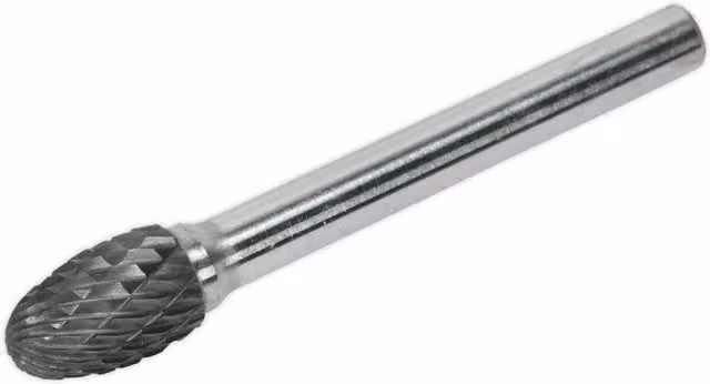 Loops Multicolour Tungsten Carbide Rotary Burr Bit with 10mm Oval Head Engraving Milling Tool