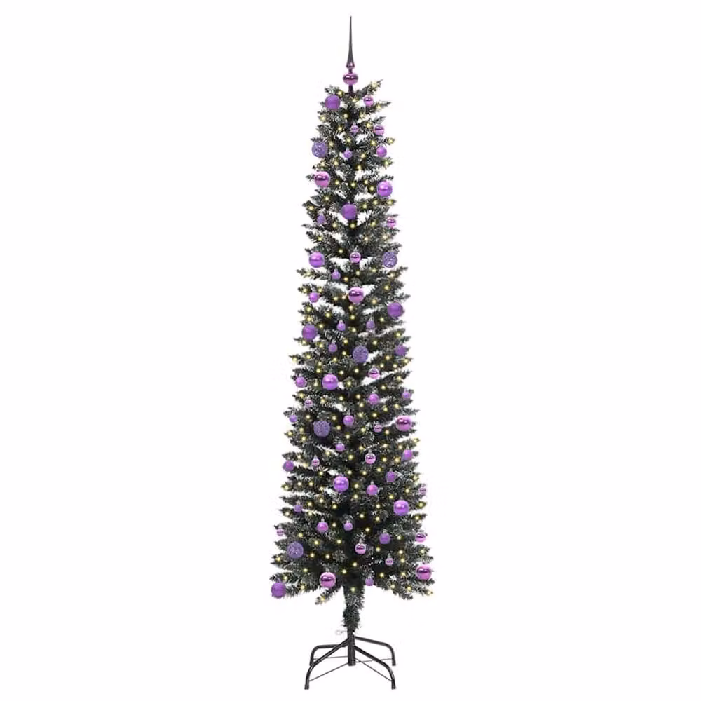 Berkfield Home Green Artificial Christmas Tree, W/D/H: 58 x 58 x 210 cm – 3