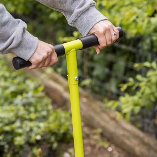 Garden Gear Manual Twist Cultivator and Tiller in Green, Durable Steel Garden Tool for Loosening Soil, Weeding, Aerating and Compost Mixing – 5