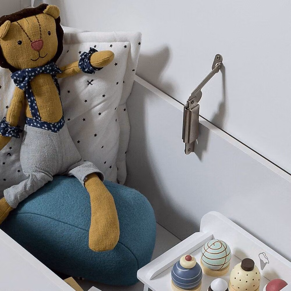 Nöa and Nani Ida Toy Box Organiser in White – 2