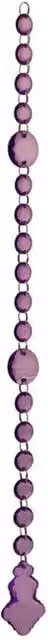 KDMD Purple Leaf Pendant Garland Decorative Hanging Floral Foliage Plastic Leaves