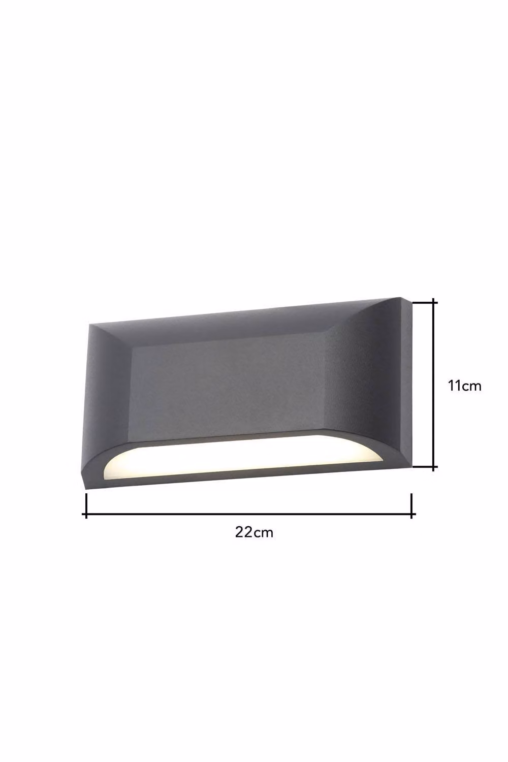 BHS Lighting Cava LED Outdoor Wall Light in Black – 4