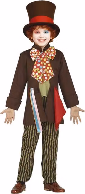 Fiestas Guirca Crazy Tailor Childrens Full Costume, Multicoloured