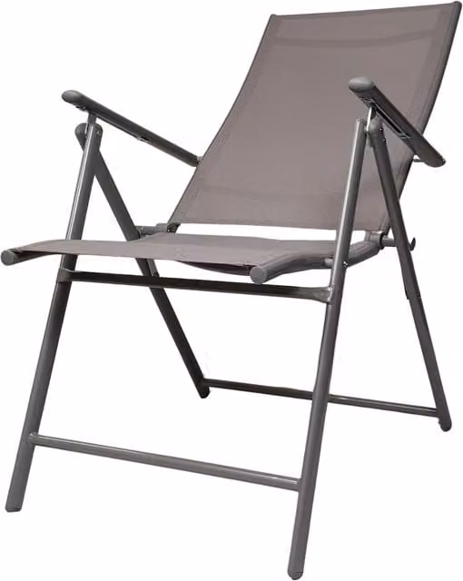 Samuel Alexander Modern Multi Position Glide Relax Recliner Chair with Armrests in Grey