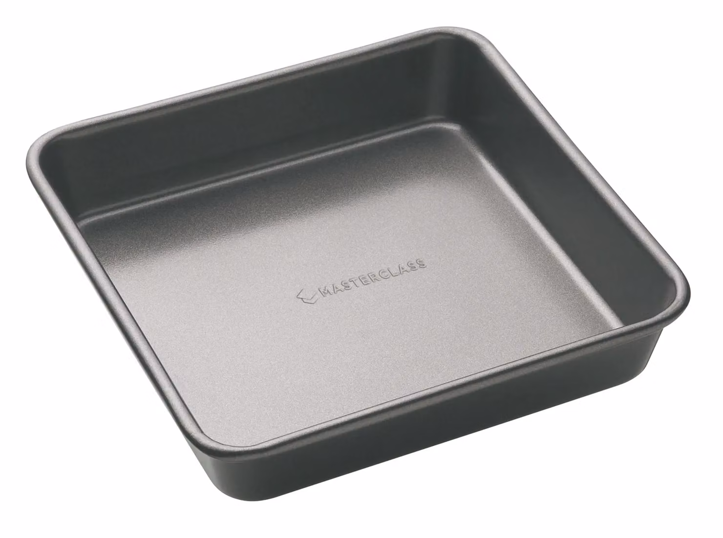 MasterClass Non-Stick Grey Baking and Roasting Set including Large Roasting Pan W: 39 cm, D: 28 cm, H: 7 cm, Baking Tray W: 39 cm, D: 27 cm, H: 2 cm and Square Bake Pan W: 23 cm, D: 23 cm, H: 4 cm – 3