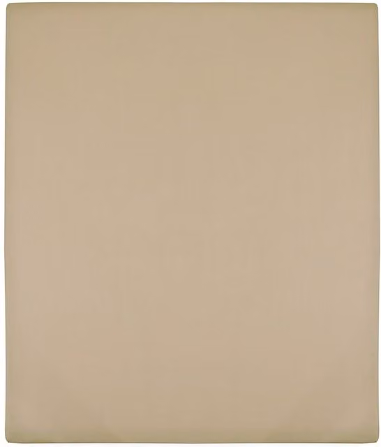 Berkfield Home Taupe Jersey Cotton Fitted Sheet, W: 160 cm, D: 200 cm