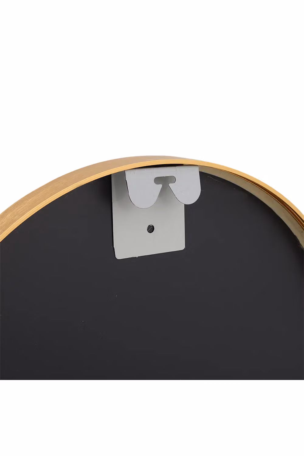 Living and Home Capsule-Shaped Full-Length Dressing Mirror with Metal Frame, Gold or Black, W: 50 cm, H: 160 cm – 3