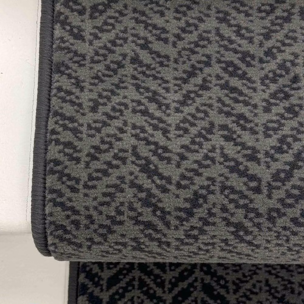 runrug Empire Stair Runner Carpet in Dark Grey, W: 60 cm, L: 600 cm – 5