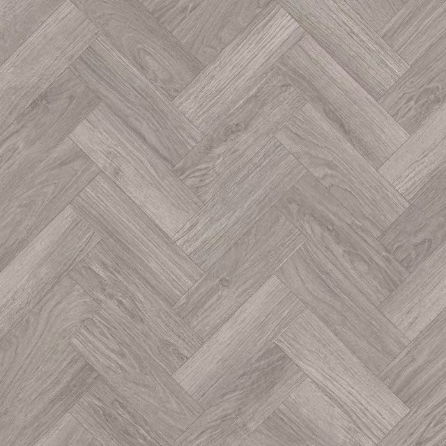 HolPa Wood Effect Luxury Vinyl Tile Planks in Light Grey, Covers 3.763sqm