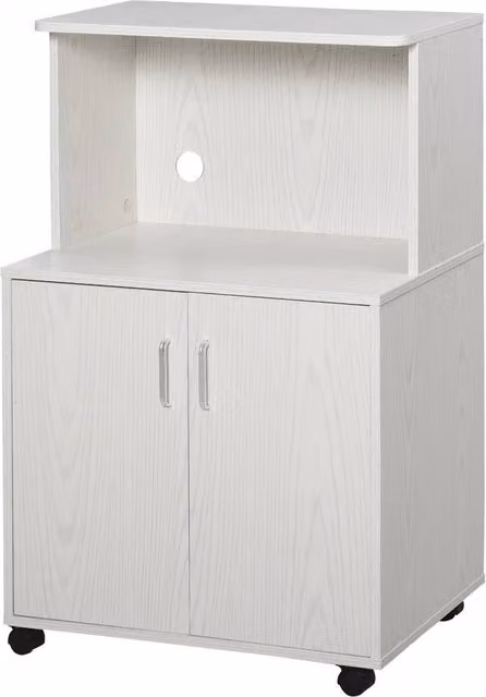 ERGOVEXA Kitchen Storage Unit in White, W/D/H: 60.4 x 40.3 x 97.0 cm