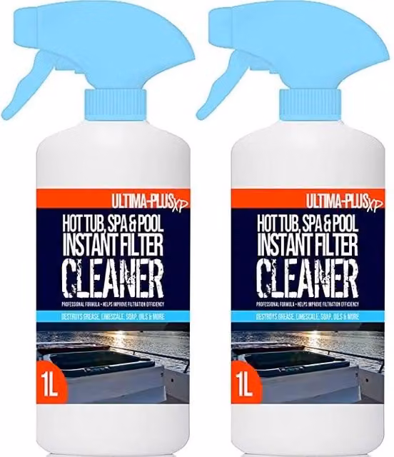 ProKleen Instant Hot Tub, Spa and Pool Filter Cartridge Cleaner, 2 l