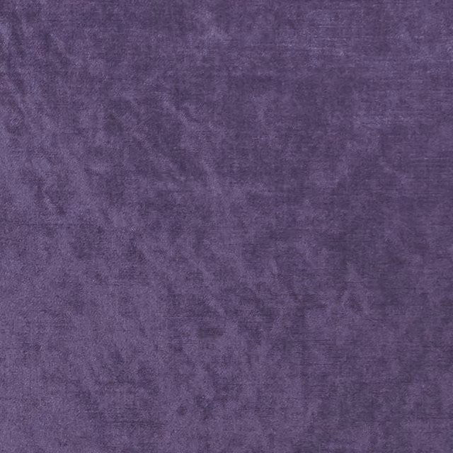 Clarke & Clarke Allure Plain Purple Velvet Fabric