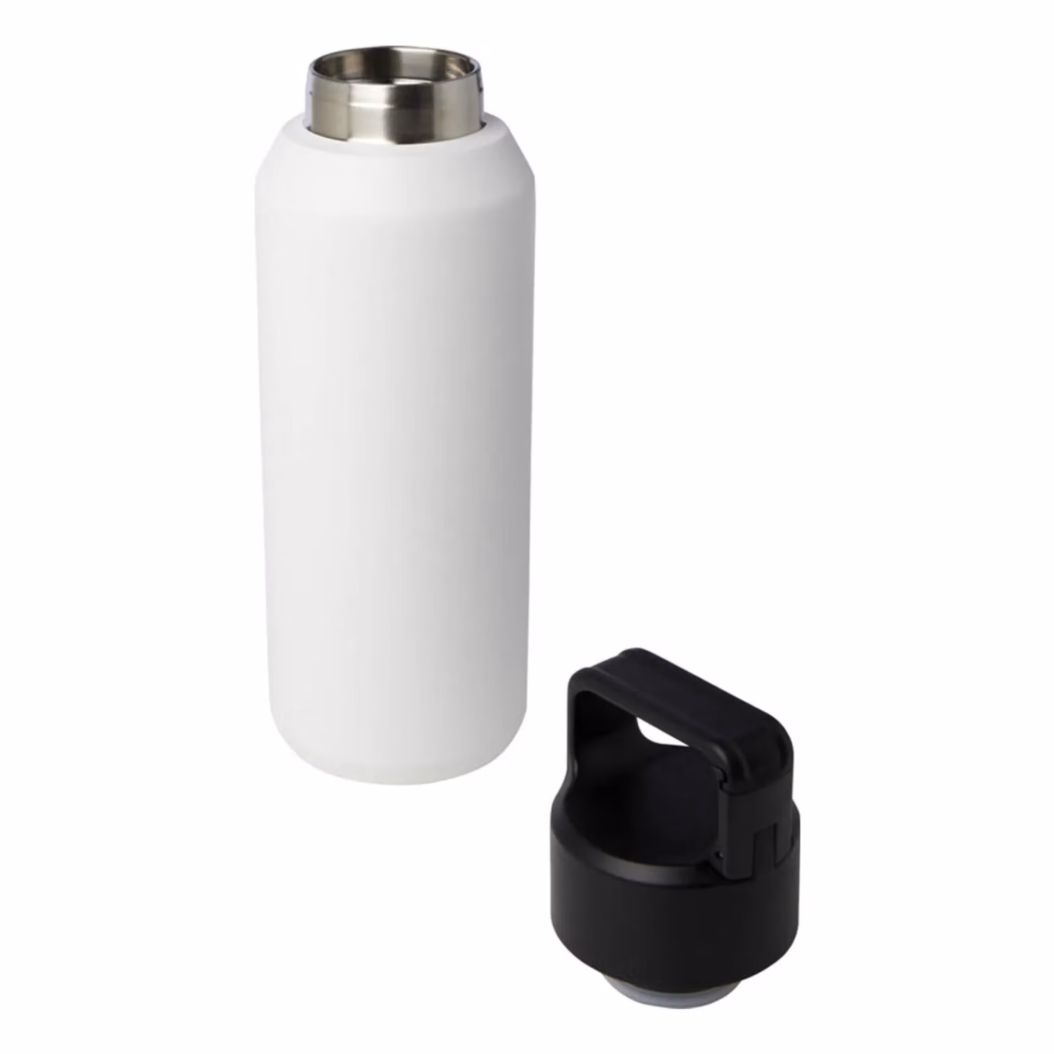 Floso Astra Vacuum Insulated Stainless Steel Water Bottle, 600ml, White – 2