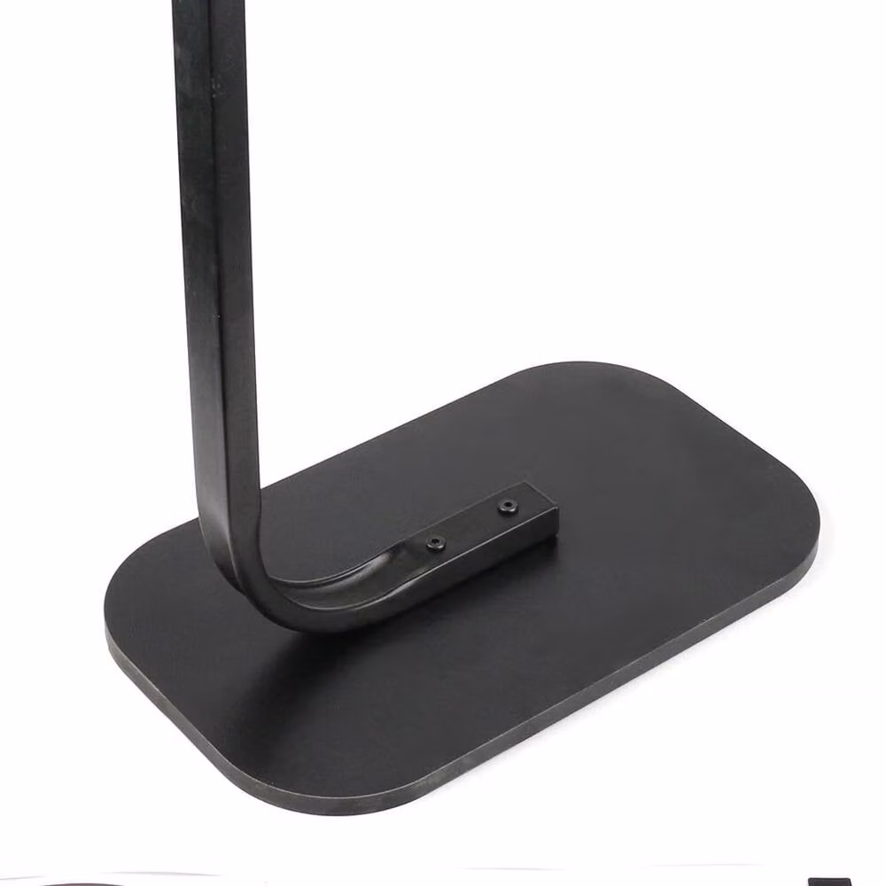 FLAVORA Black C-Shape Sofa Side Table – 2