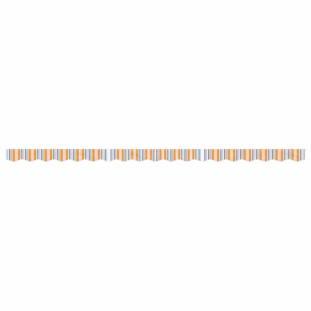 Berkfield Home Replacement Fabric for Awning Valance, Multicolour Stripe, 4.5 m – 2
