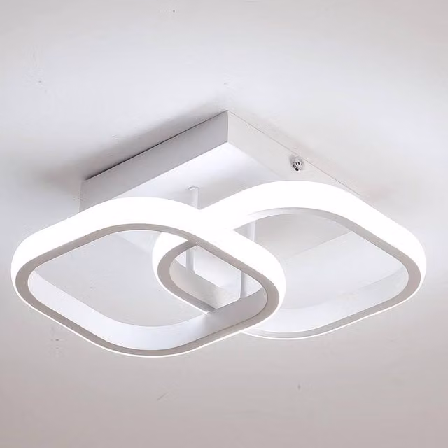 Pheashine White Round LED Ceiling Light, 22W, 6000K Cool White, Diameter: 30 cm – 1