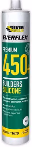 Everbuild White Silicone Sealant for Copper and Zinc Gutters