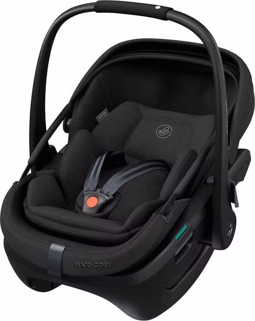 Maxi-Cosi Coral Slide Pro Rotating Car Seat in Onyx Black with ISOFIX and Base