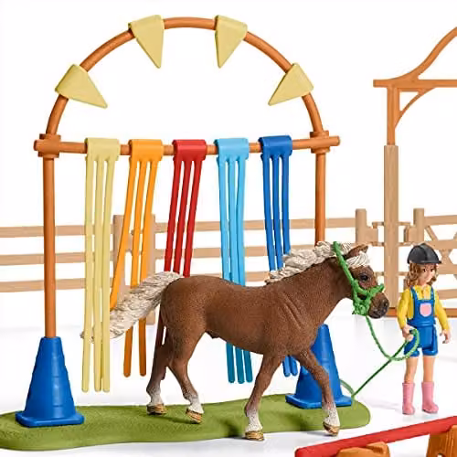 Schleich Pony Agility Training Multicolour Animal Toy Set – 2