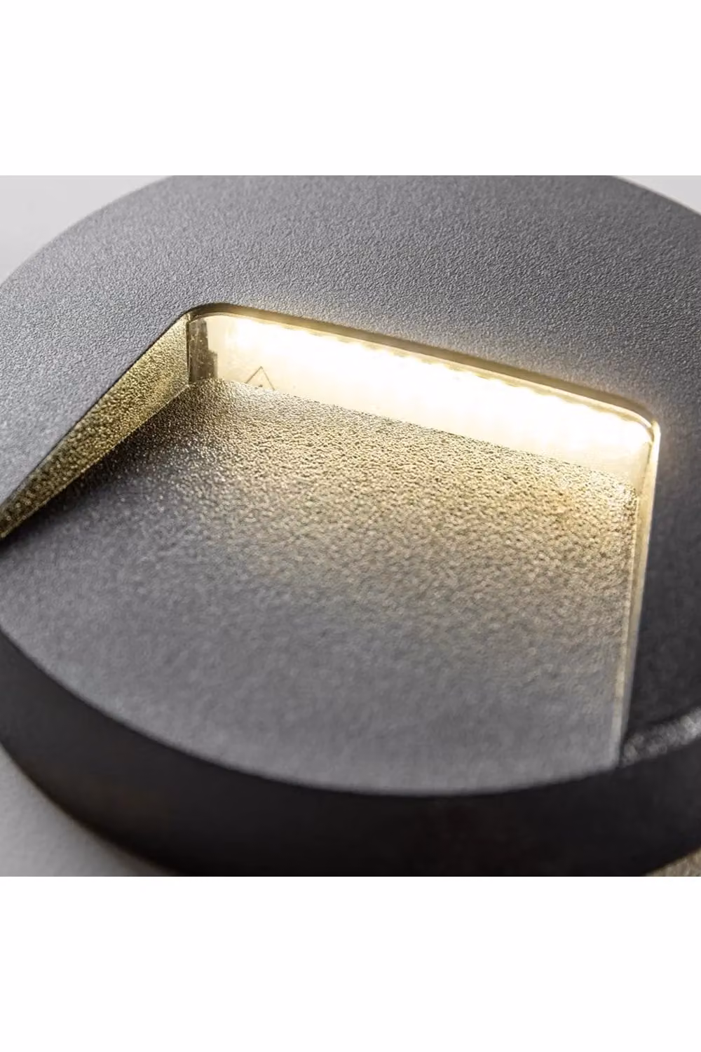 CGC Lighting Primrose Black LED Round Outdoor Wall Down Light – 2