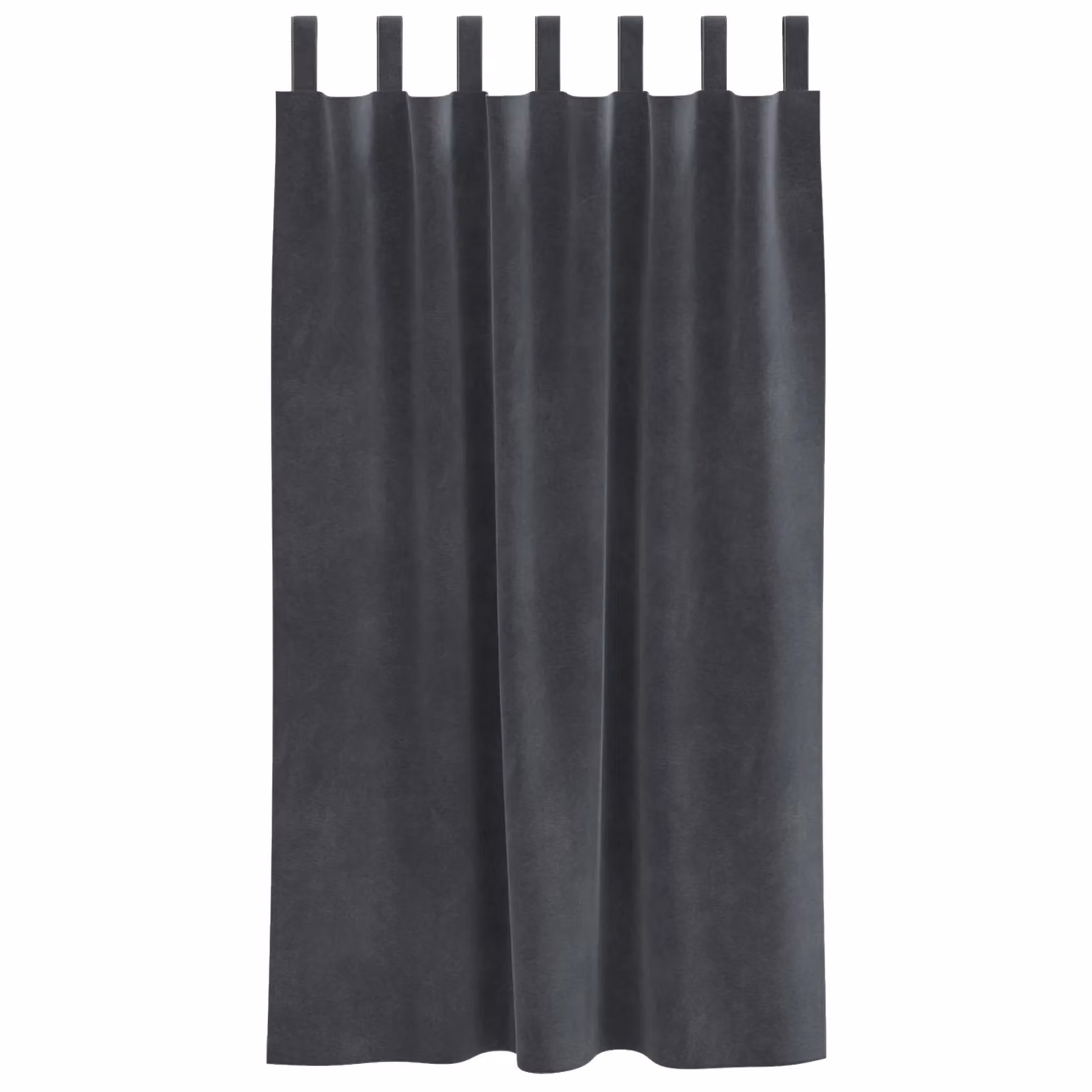 Berkfield Home Blackout Velvet Curtains with Hanging Loops, 2 Pack, Light Grey, W: 140 cm, H: 175 cm – 3