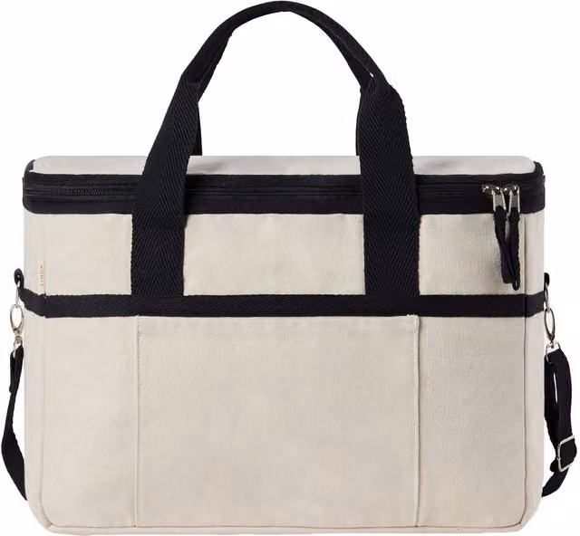 Vinga Volonne Aware 18L Canvas Cooler Bag in White