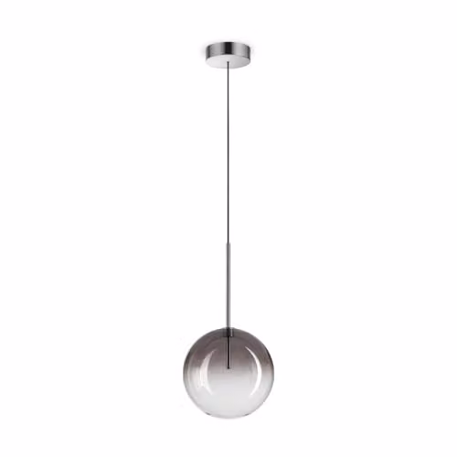 Ideal Lux Equinoxe Sphere Glass Pendant Ceiling Light in Grey – 1