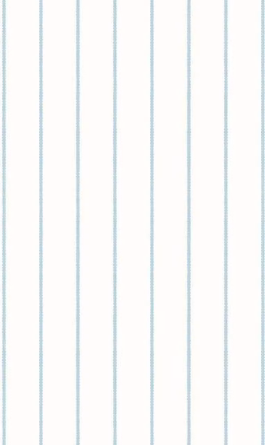 Hoopla Walls Scallop Stripe Petrol Blue Abstract Striped Wallpaper, 10m Roll – 1